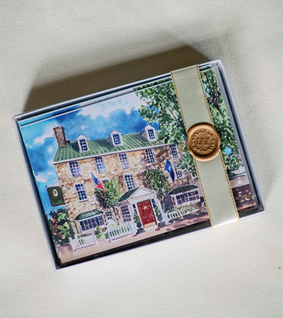 Red Fox notecards - Lydia Marie Elizabeth Collection