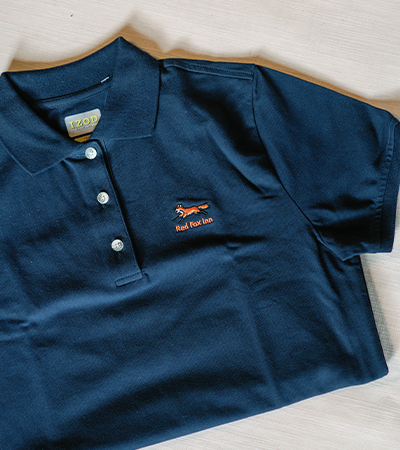 Red Fox polo shirt